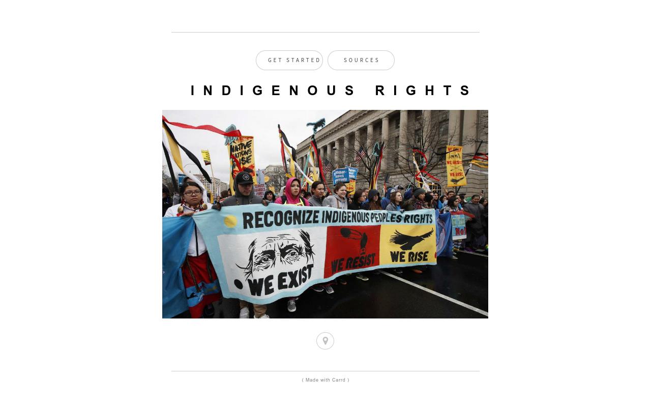 Carrd profile picture for @indigenous